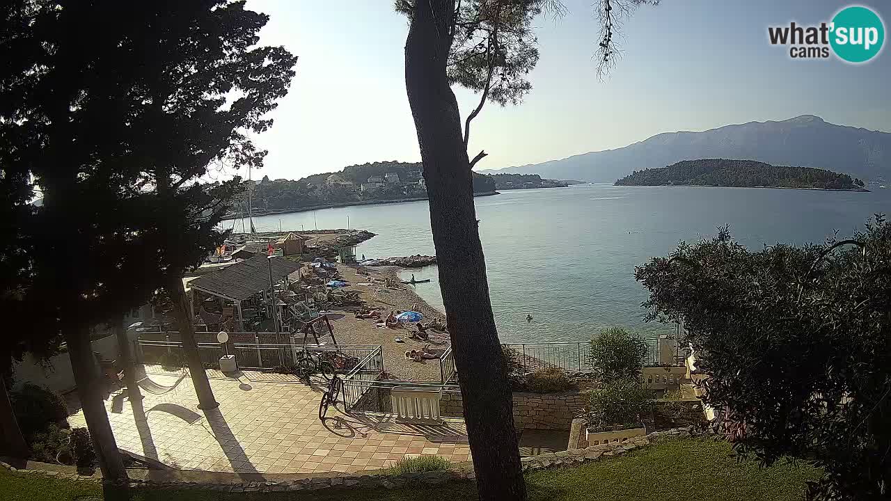 Camera en vivo Lumbarda – Playa Prvi Žal – Korčula