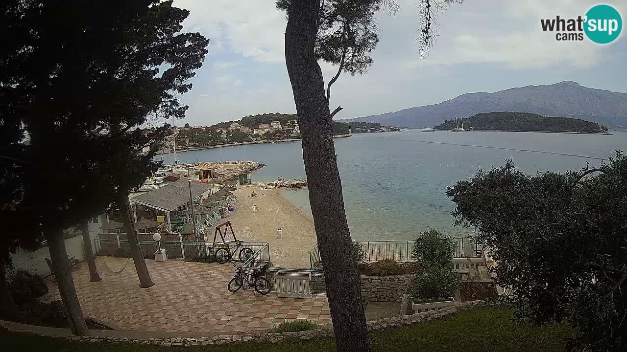 Webcam Lumbarda – Prvi Žal Strand – Korčula