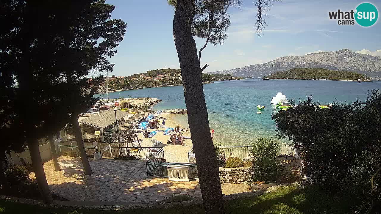 Webcam Lumbarda – Prvi Žal Strand – Korčula