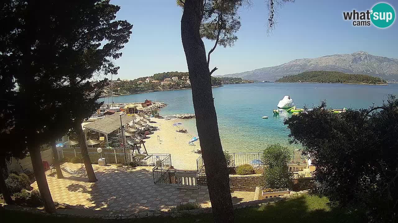 Webcam Lumbarda – Prvi Žal Strand – Korčula