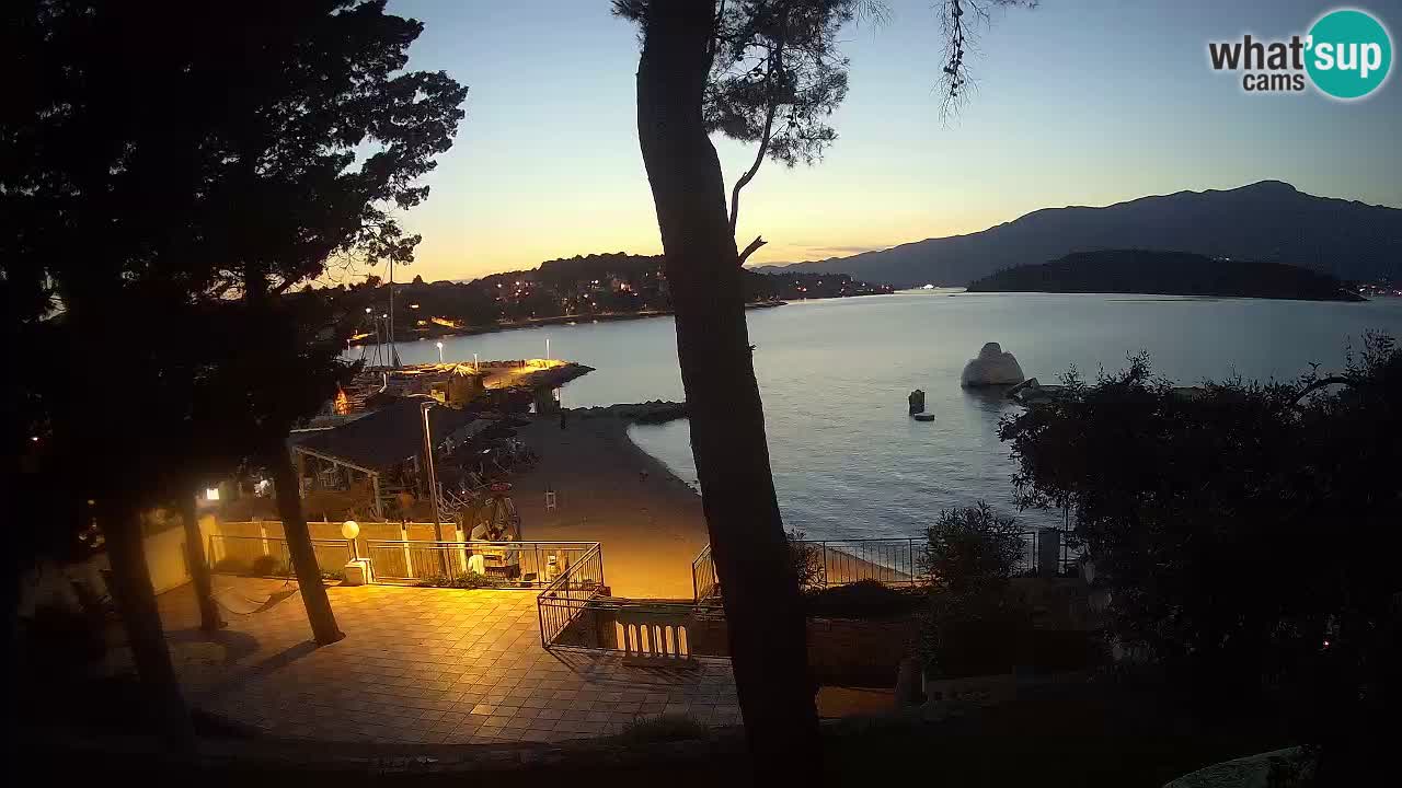 Webcam Lumbarda – Prvi Žal beach – Korčula