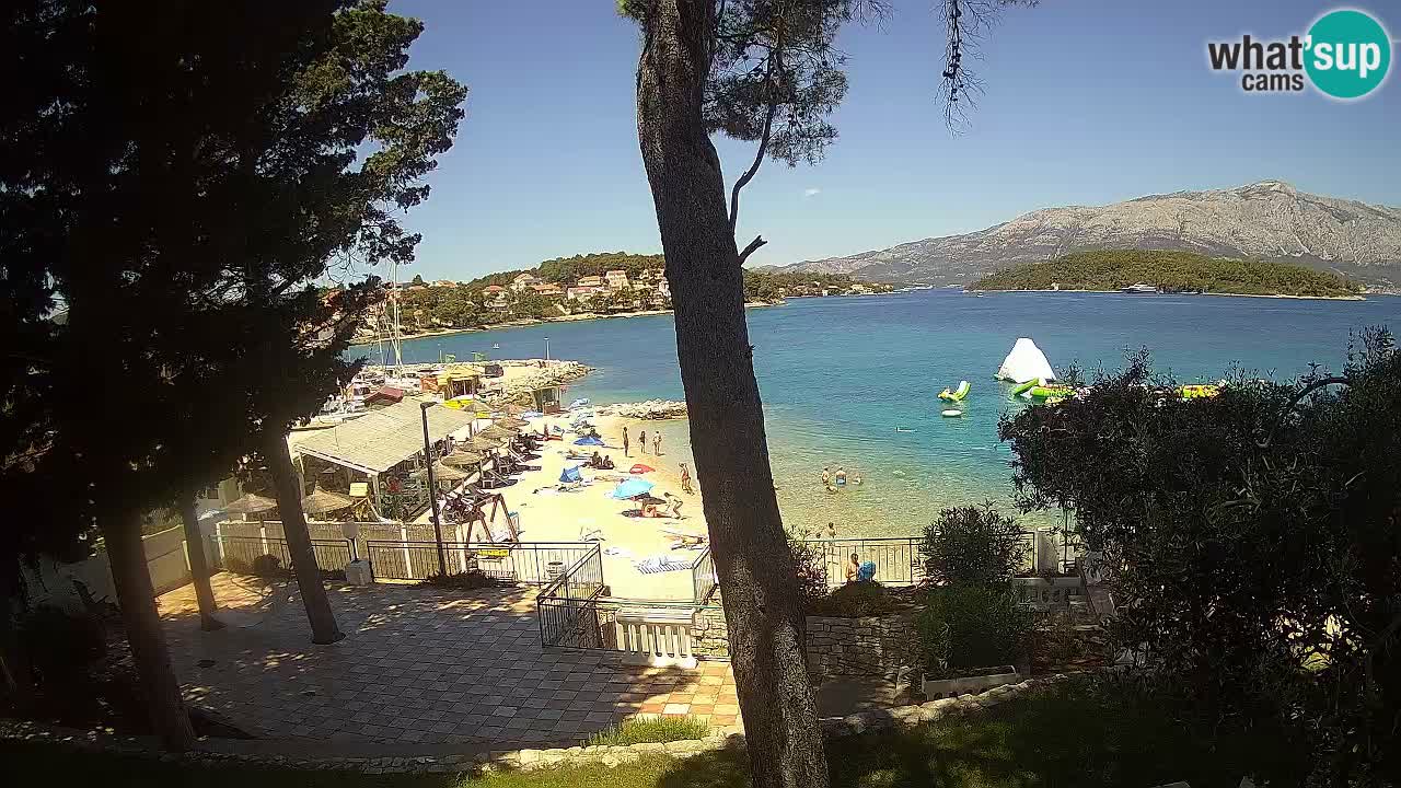 Webcam Lumbarda – Prvi Žal Strand – Korčula
