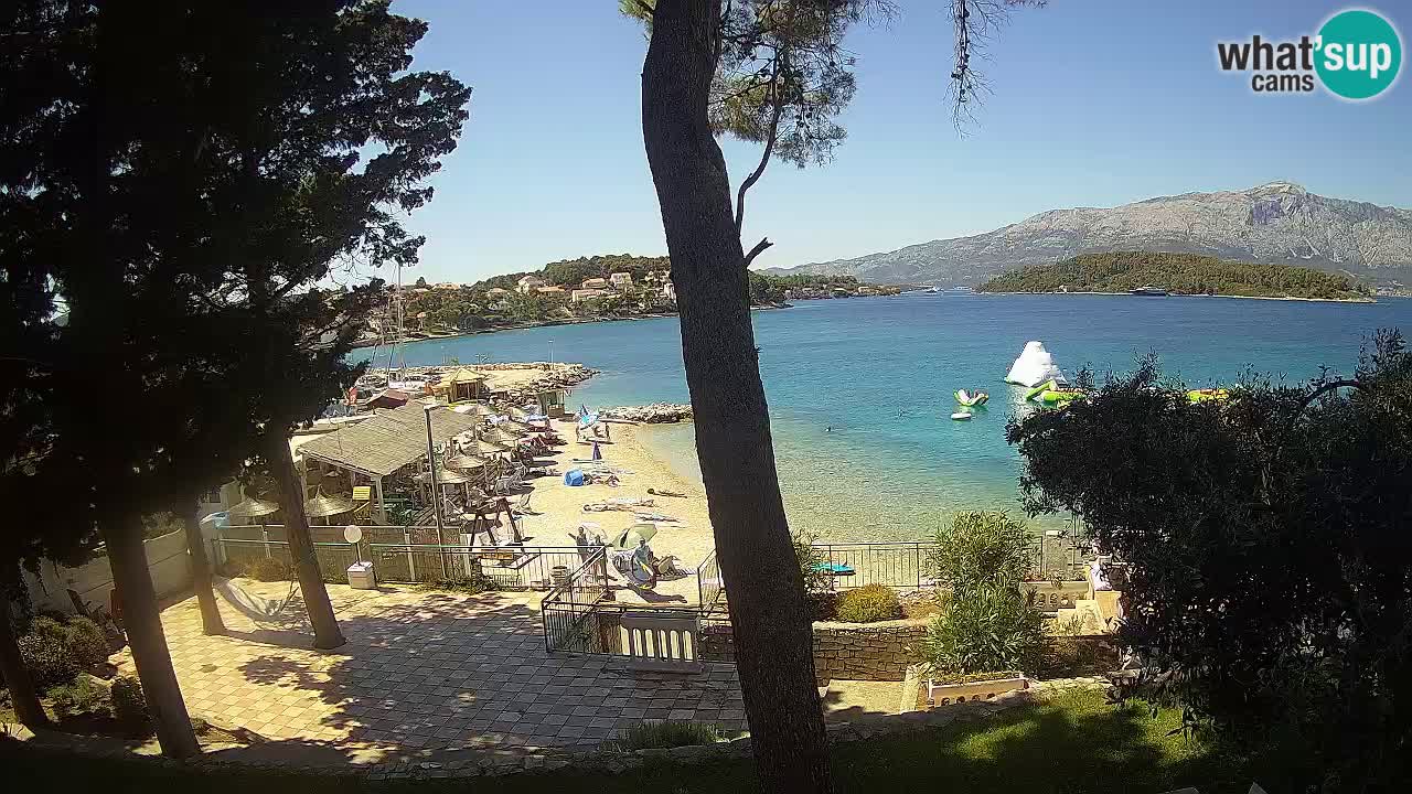 Webcam Lumbarda – Prvi Žal Strand – Korčula
