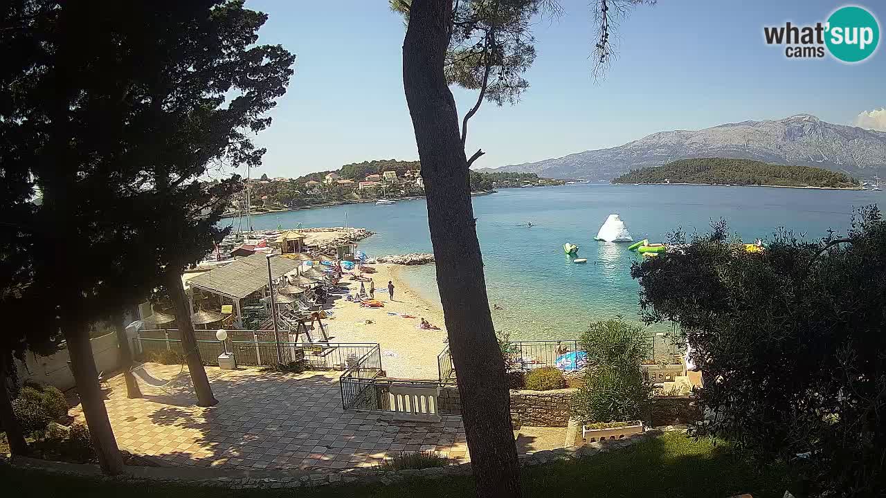 Webcam Lumbarda – Prvi Žal Strand – Korčula