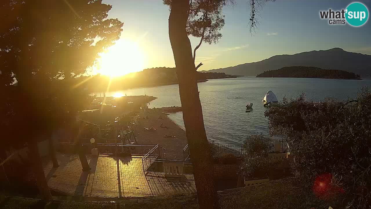 Livecam Lumbarda – Spiaggia Prvi Žal – Korčula