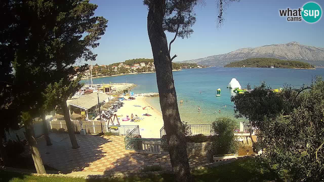 Webcam Lumbarda – Prvi Žal Strand – Korčula