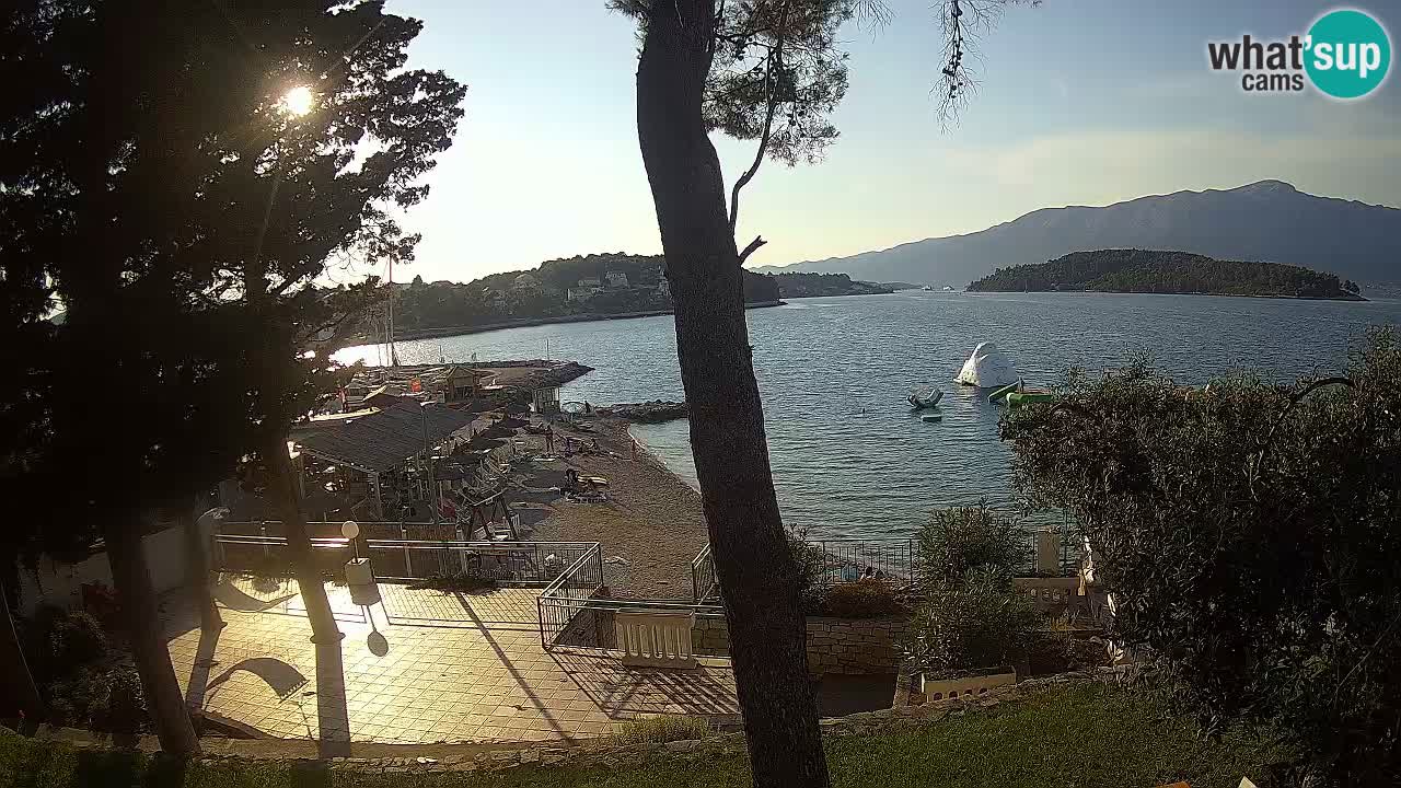 Webcam Lumbarda – Prvi Žal beach – Korčula