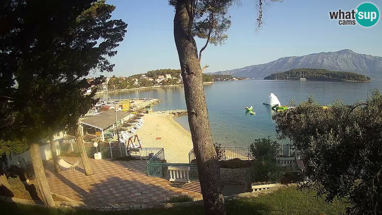 Webcam Lumbarda – Prvi Žal Strand – Korčula