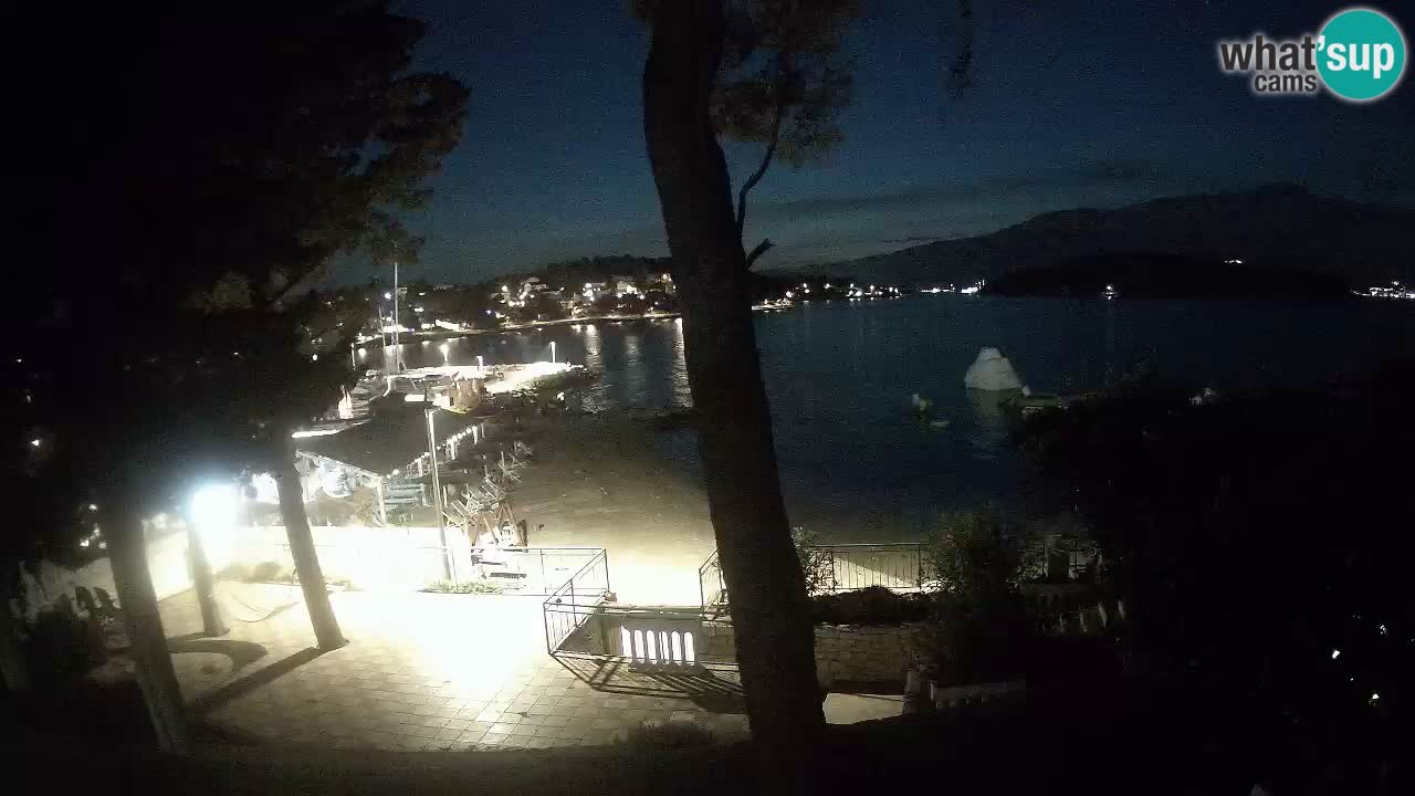 Camera en vivo Lumbarda – Playa Prvi Žal – Korčula