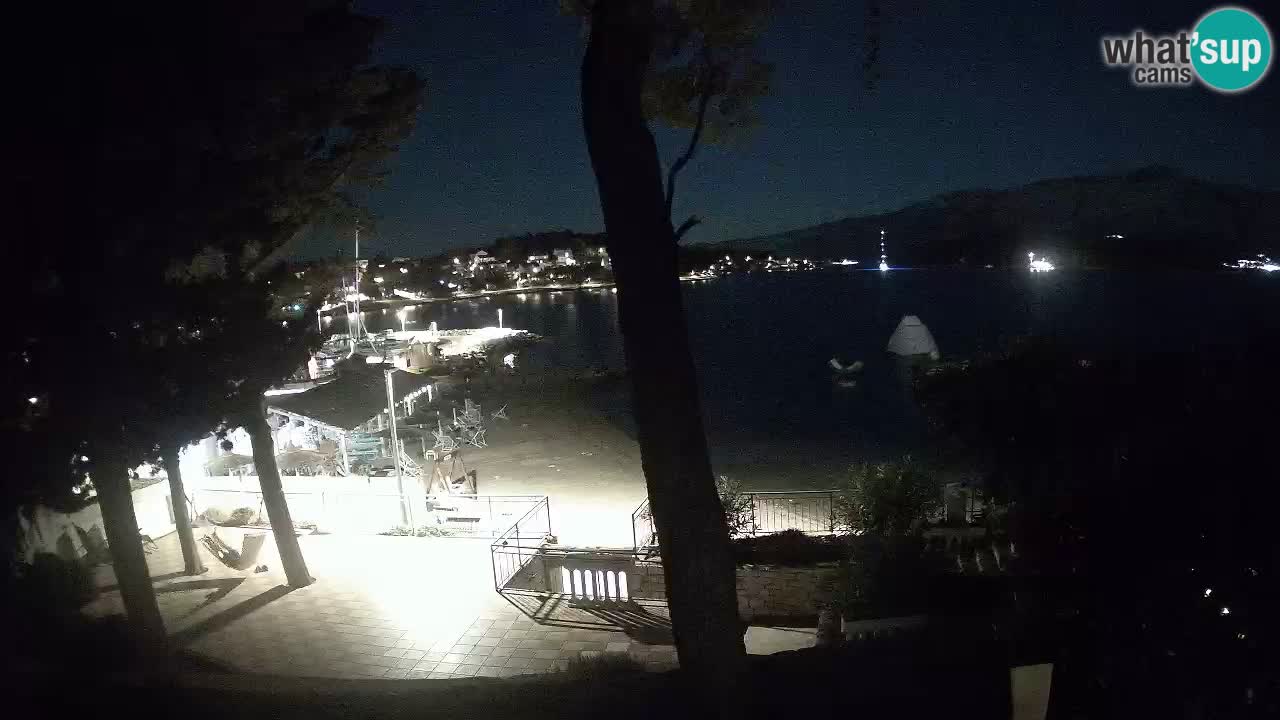 Spletna kamera Lumbarda – Plaža Prvi Žal – Korčula