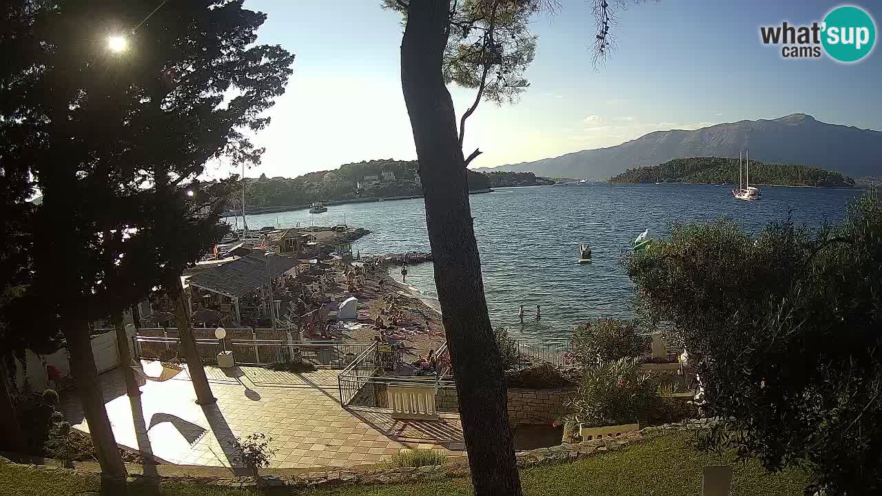 Webcam Lumbarda – Prvi Žal Strand – Korčula