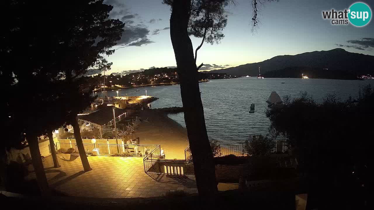 Livecam Lumbarda – Spiaggia Prvi Žal – Korčula
