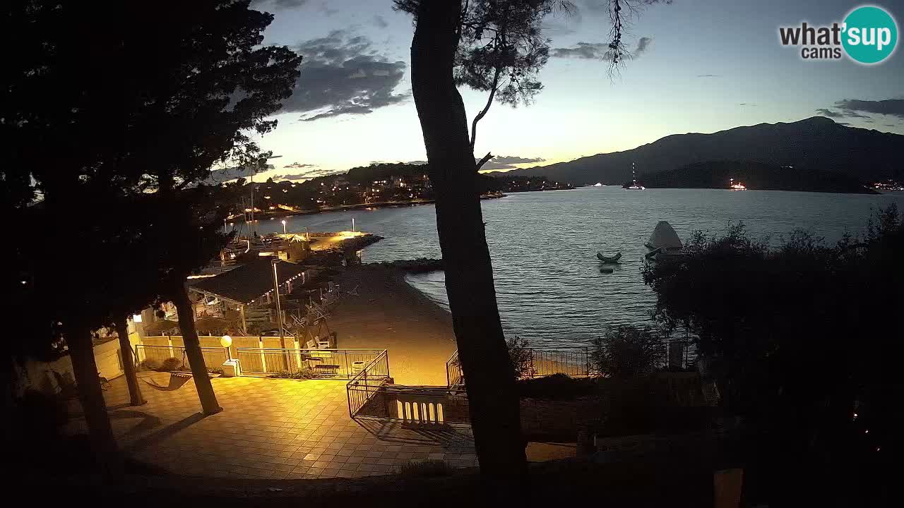 Webcam Lumbarda – Prvi Žal beach – Korčula