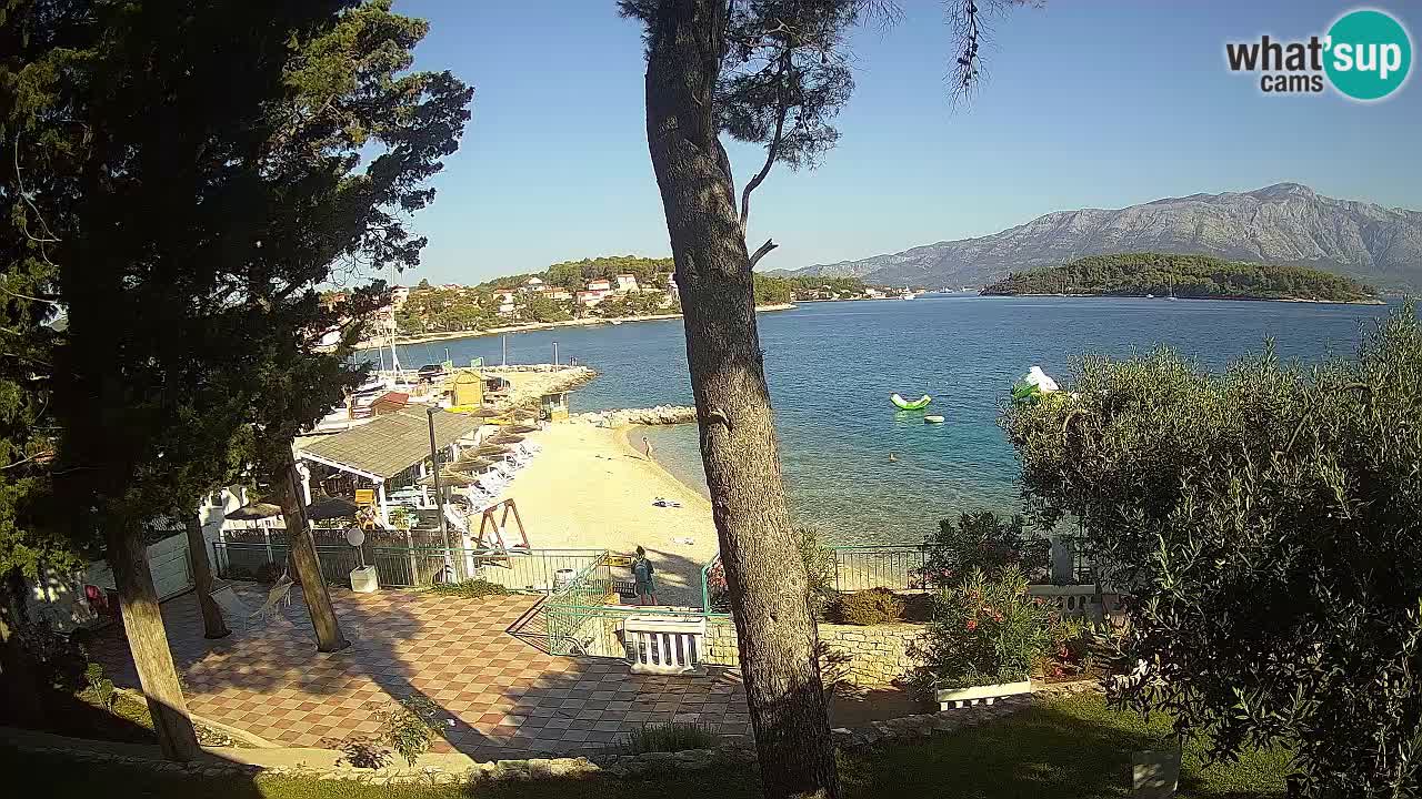 Webcam Lumbarda – Prvi Žal Strand – Korčula