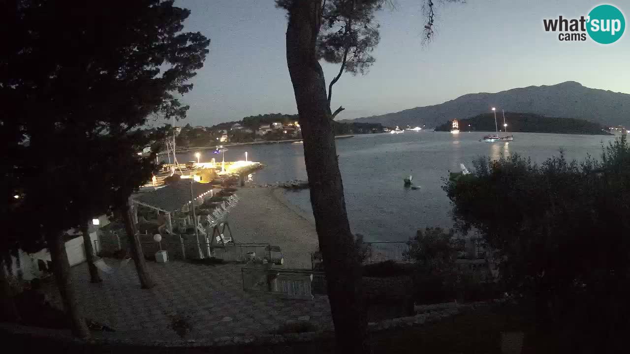 Webcam Lumbarda – Prvi Žal beach – Korčula