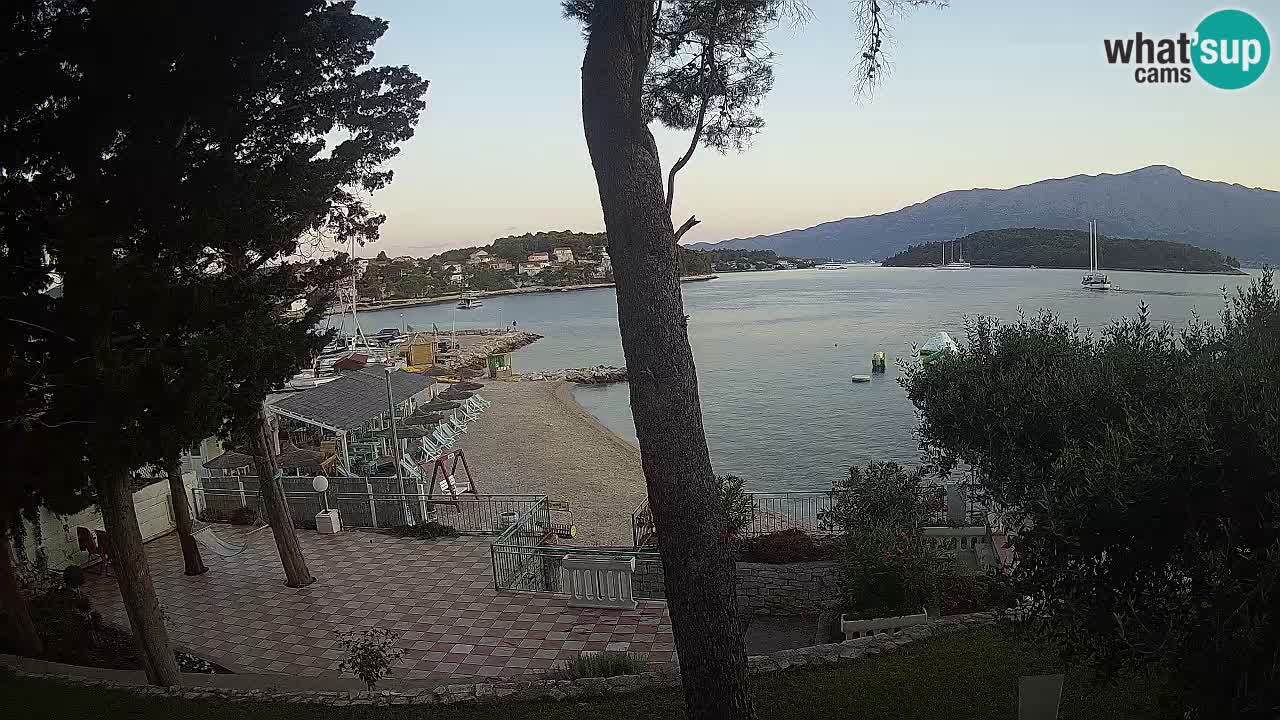 Webcam Lumbarda – Prvi Žal Strand – Korčula