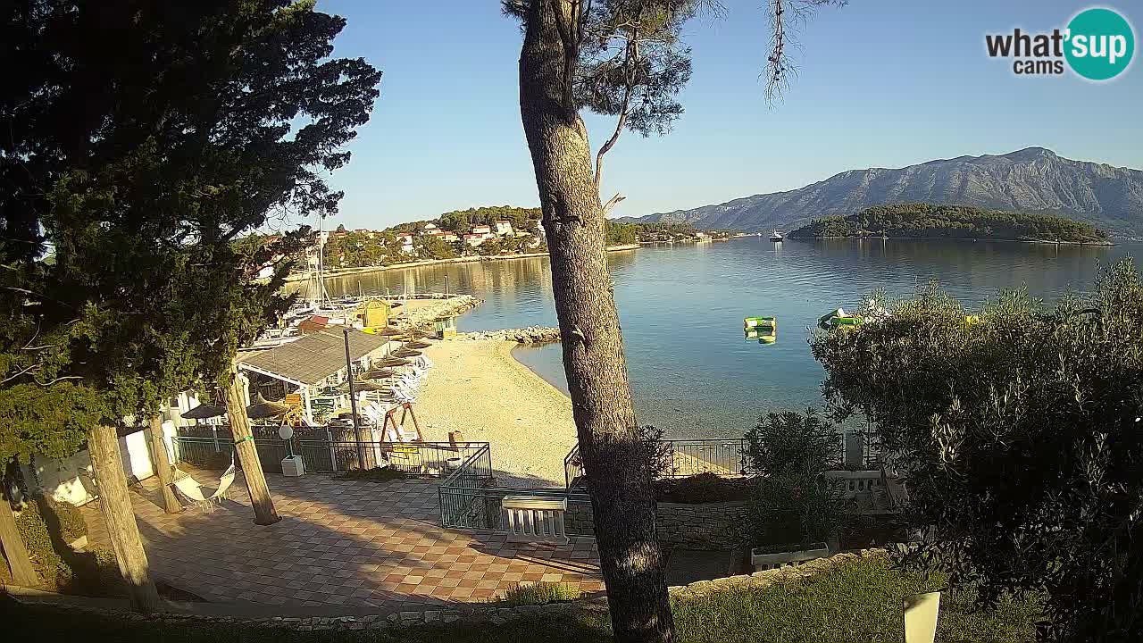 Webcam Lumbarda – Prvi Žal Strand – Korčula