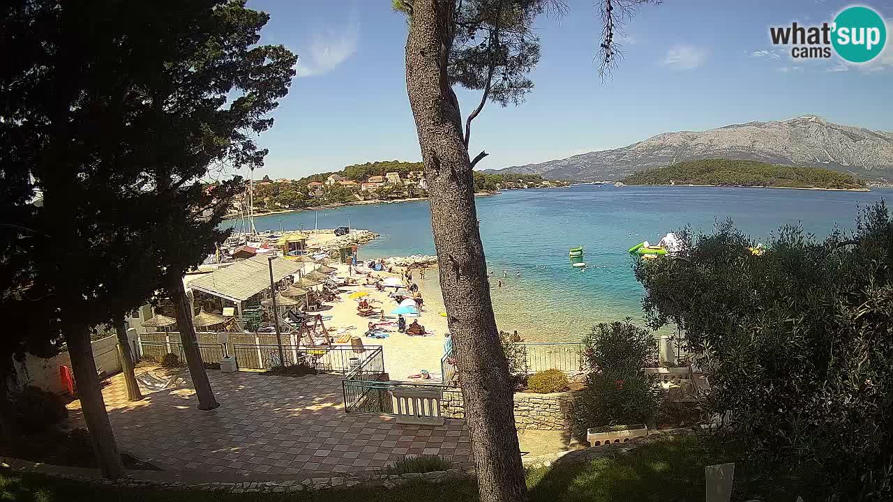 Webcam Lumbarda – Prvi Žal Strand – Korčula