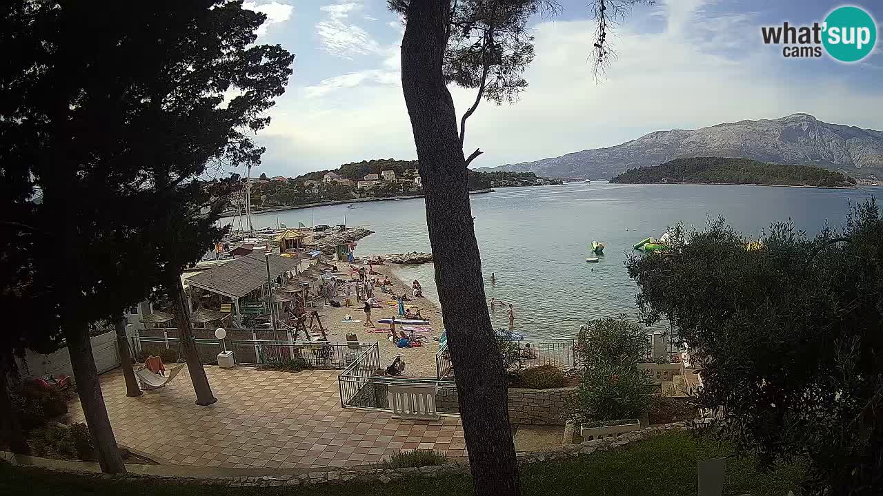 Webcam Lumbarda – Prvi Žal Strand – Korčula