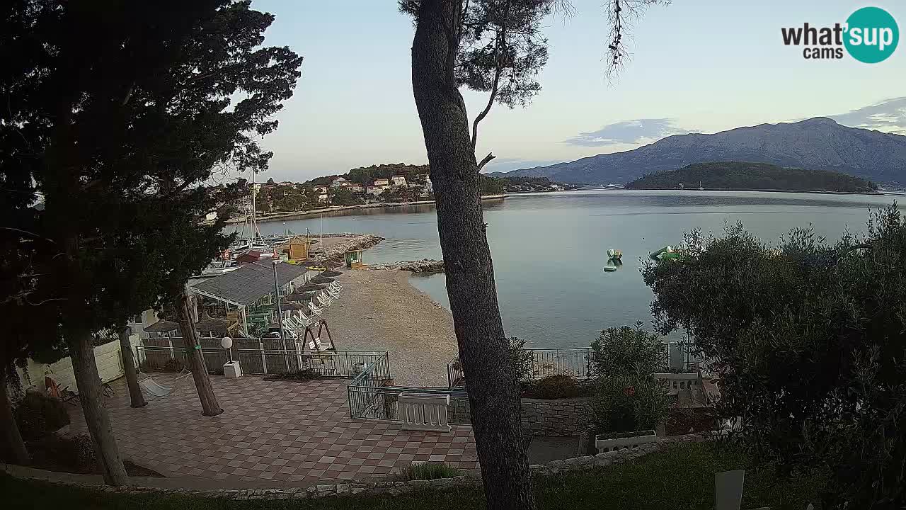 Webcam Lumbarda – Prvi Žal Strand – Korčula