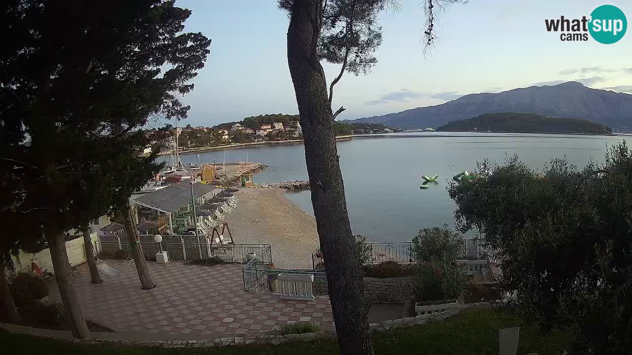 Webcam Lumbarda – Prvi Žal Strand – Korčula