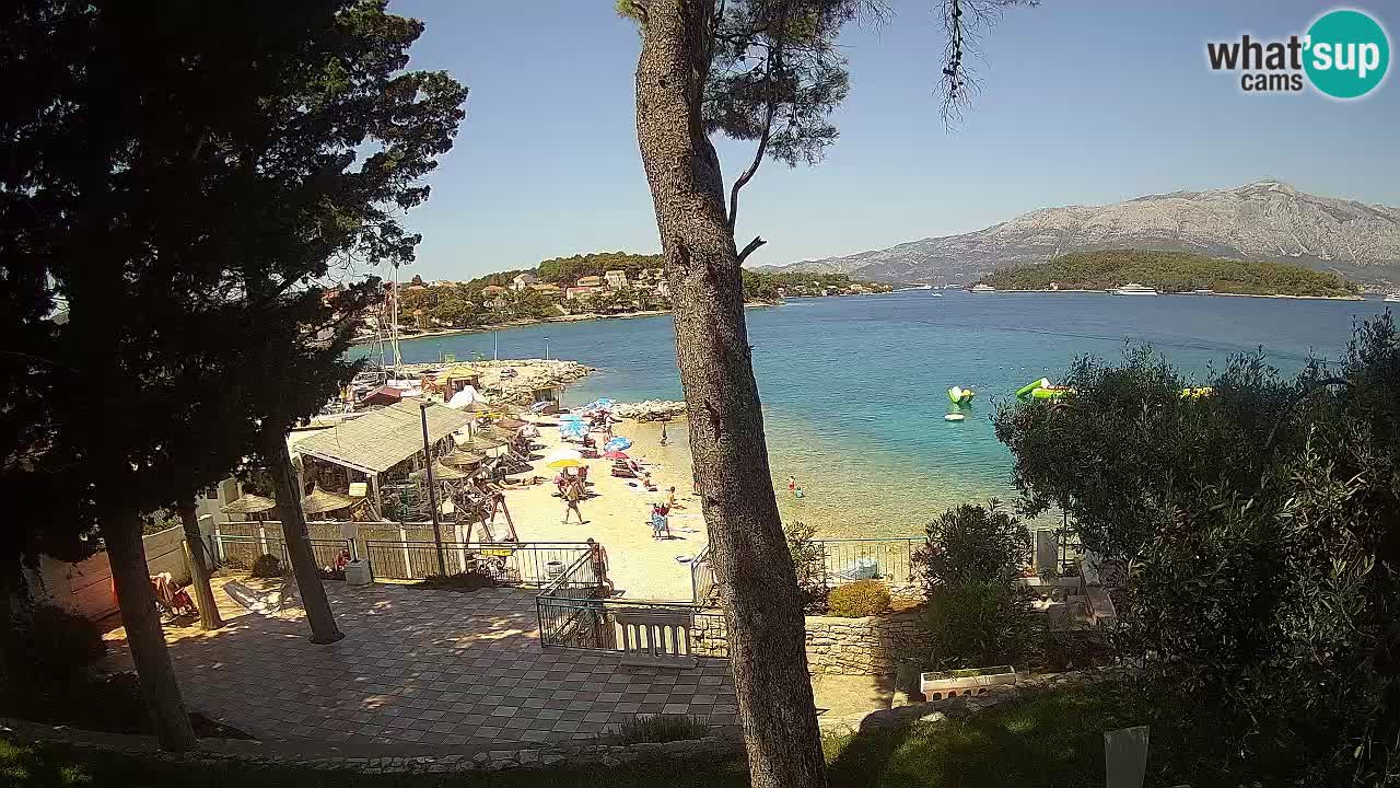 Webcam Lumbarda – Prvi Žal Strand – Korčula