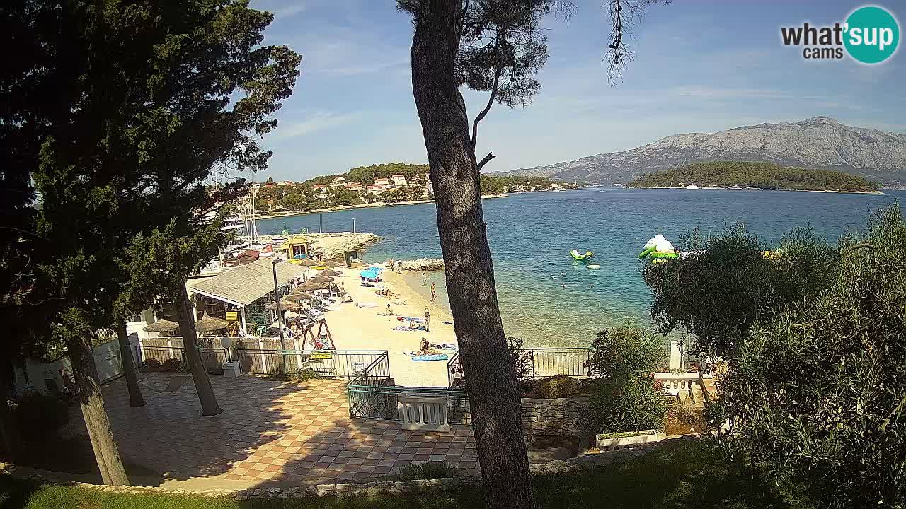 Webcam Lumbarda – Prvi Žal Strand – Korčula