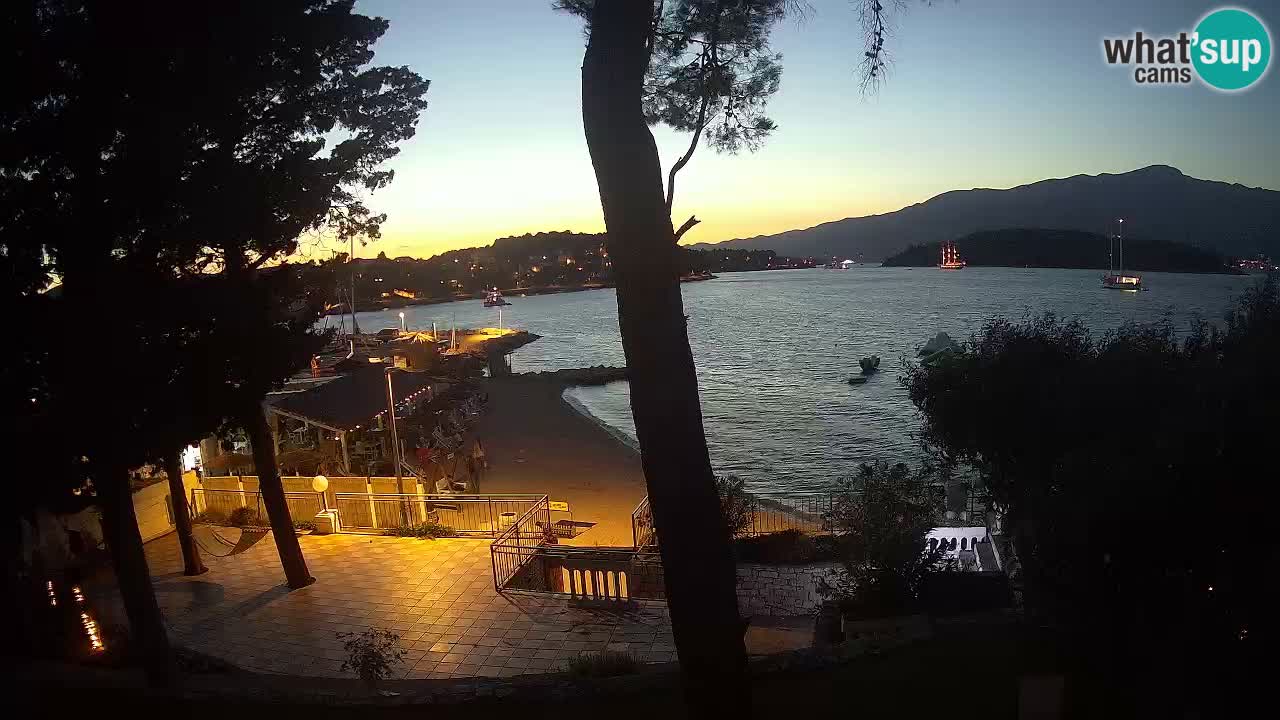 Camera en vivo Lumbarda – Playa Prvi Žal – Korčula