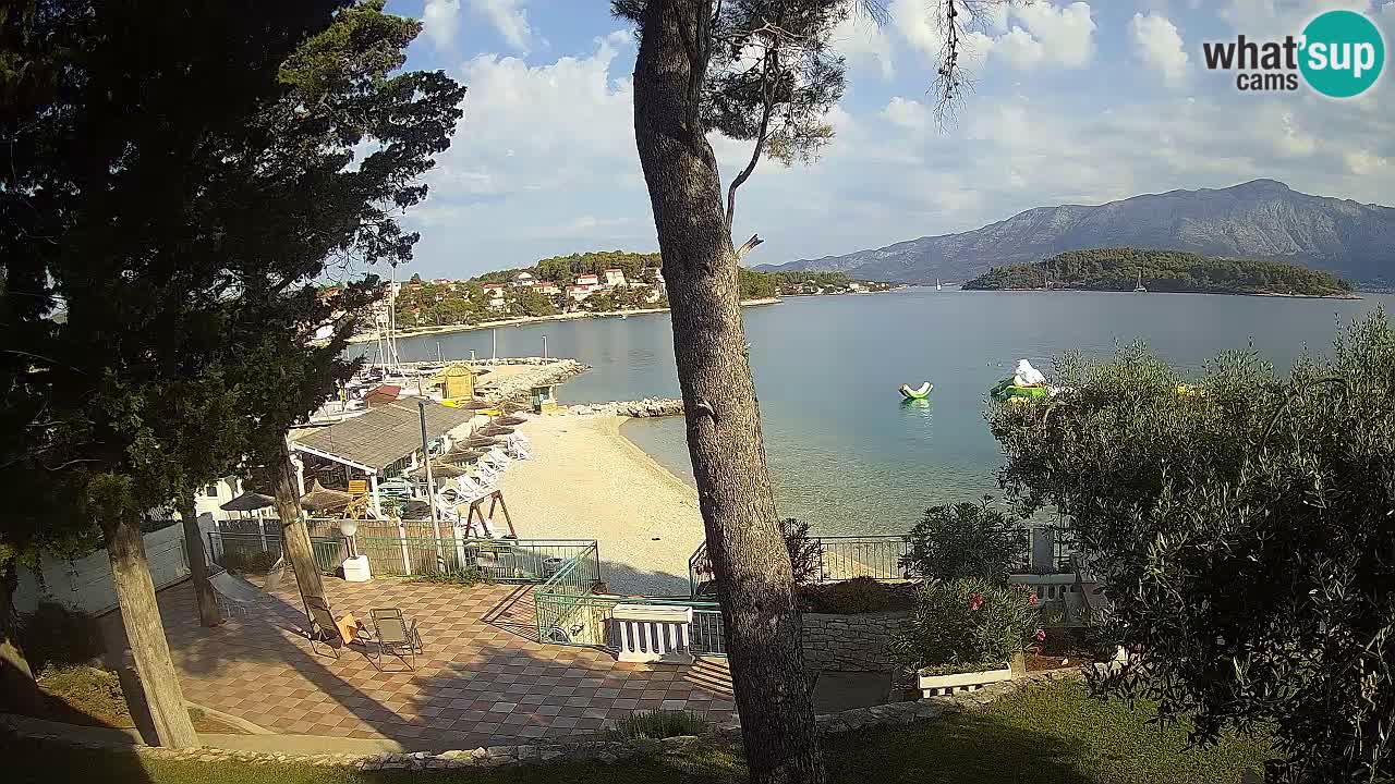 Webcam Lumbarda – Prvi Žal beach – Korčula