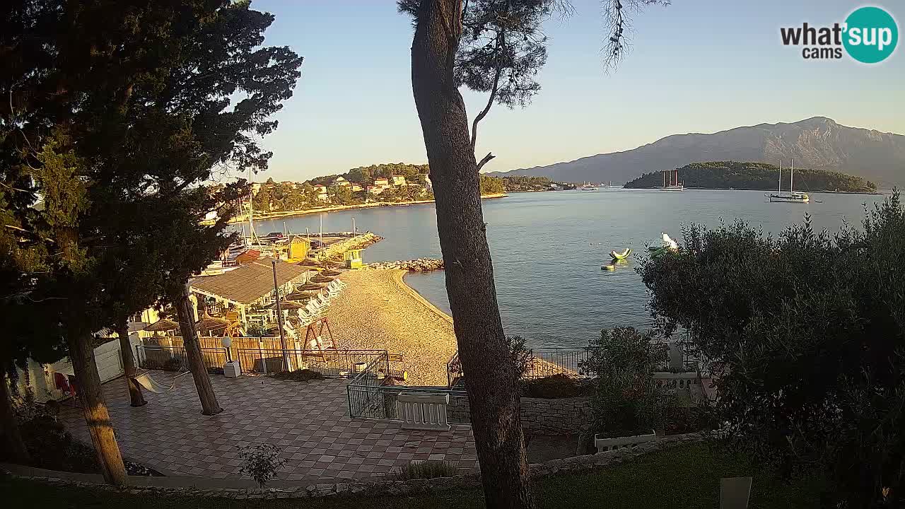 Camera en vivo Lumbarda – Playa Prvi Žal – Korčula