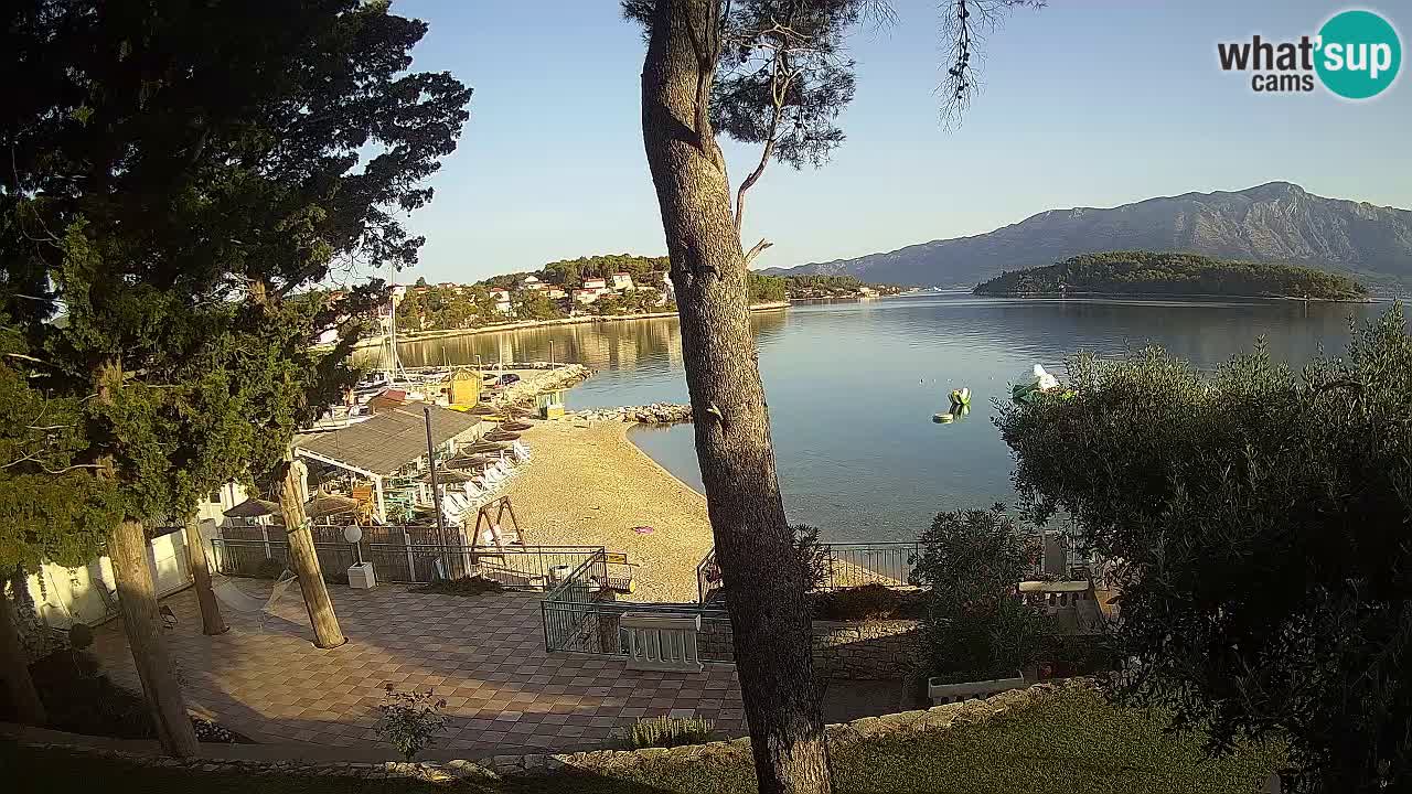 Webcam Lumbarda – Prvi Žal Strand – Korčula