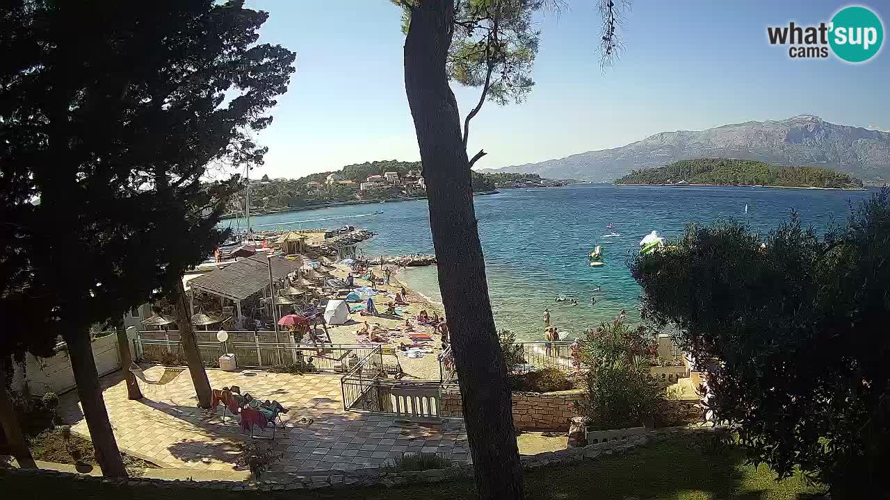 Webcam Lumbarda – Prvi Žal Strand – Korčula