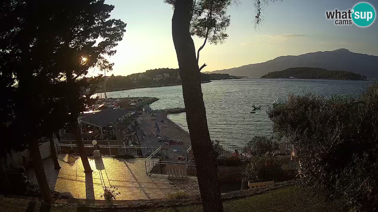 Webcam Lumbarda – Prvi Žal beach – Korčula