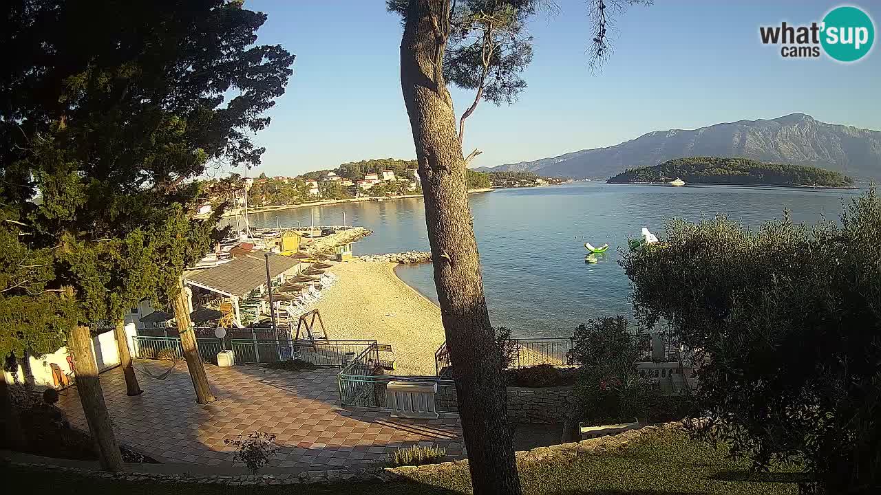 Camera en vivo Lumbarda – Playa Prvi Žal – Korčula