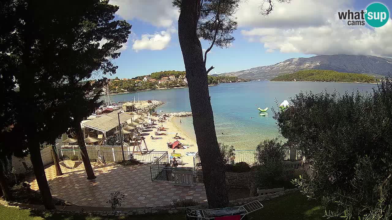 Webcam Lumbarda – Prvi Žal Strand – Korčula