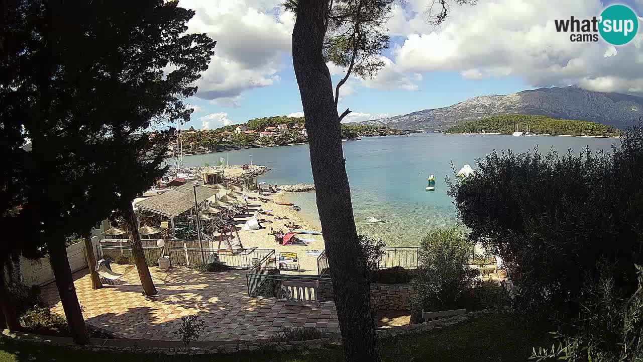 Webcam Lumbarda – Prvi Žal Strand – Korčula