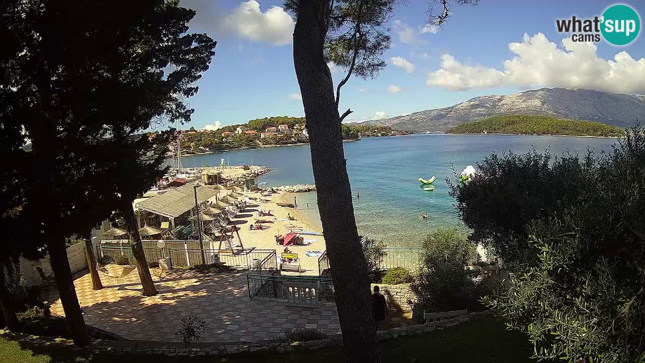 Webcam Lumbarda – Prvi Žal Strand – Korčula