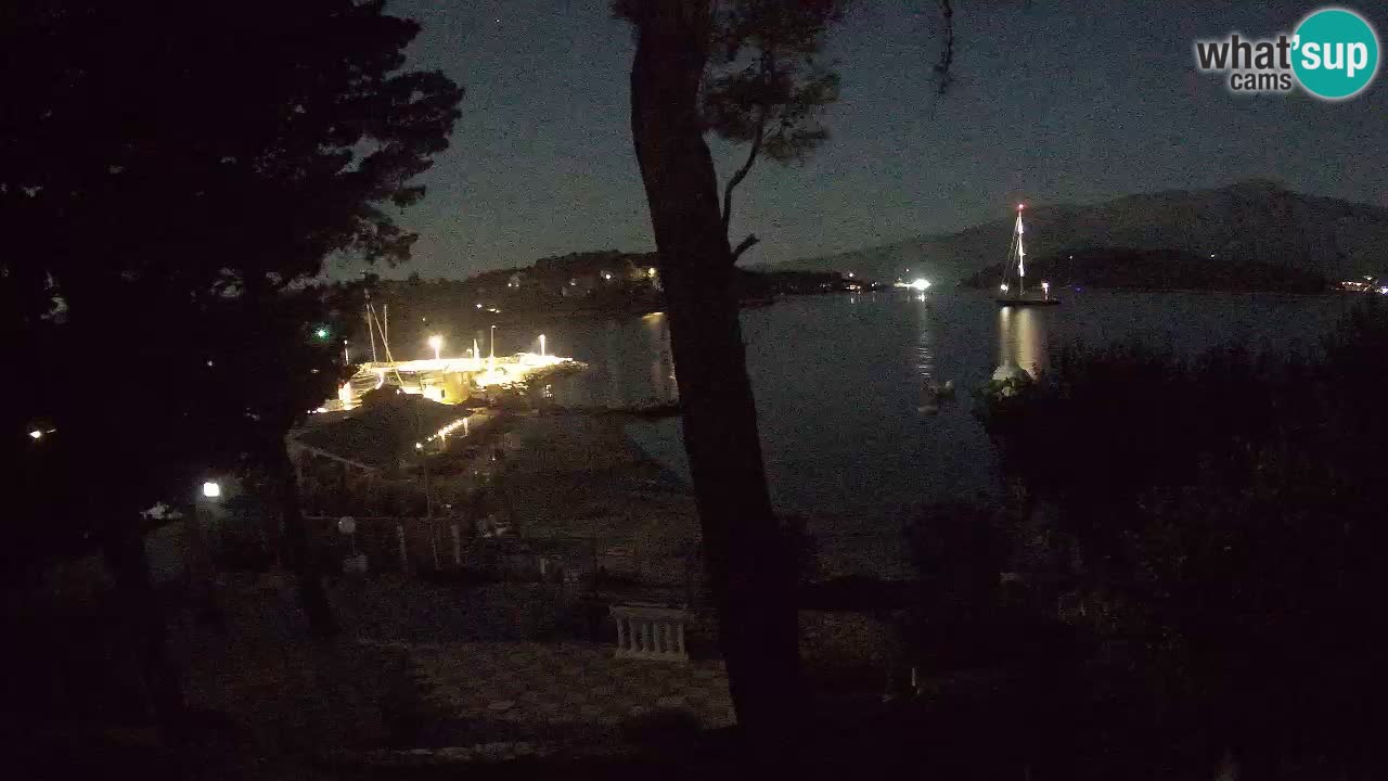 Webcam Lumbarda – Prvi Žal beach – Korčula