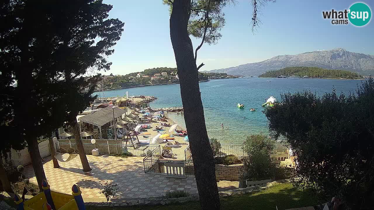 Webcam Lumbarda – Prvi Žal Strand – Korčula