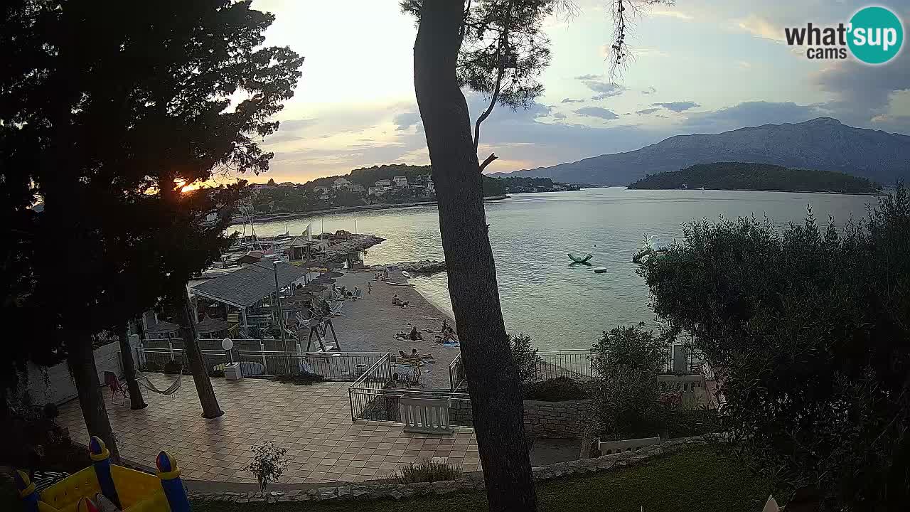 Webcam Lumbarda – Prvi Žal Strand – Korčula