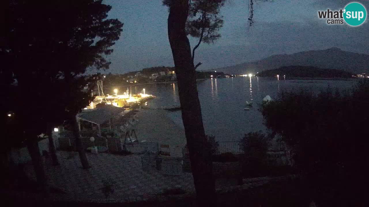 Web kamera Lumbarda – Plaža Prvi Žal – Korčula