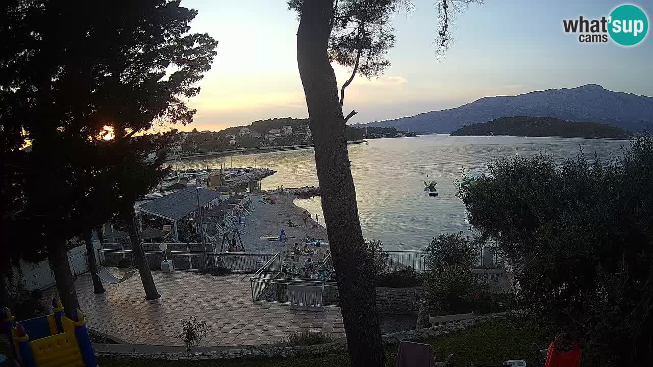 Webcam Lumbarda – Prvi Žal Strand – Korčula