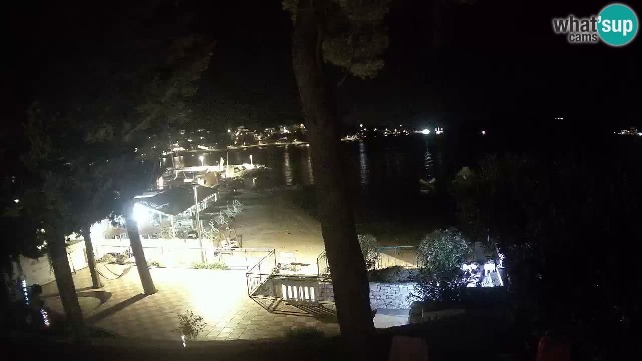 Spletna kamera Lumbarda – Plaža Prvi Žal – Korčula
