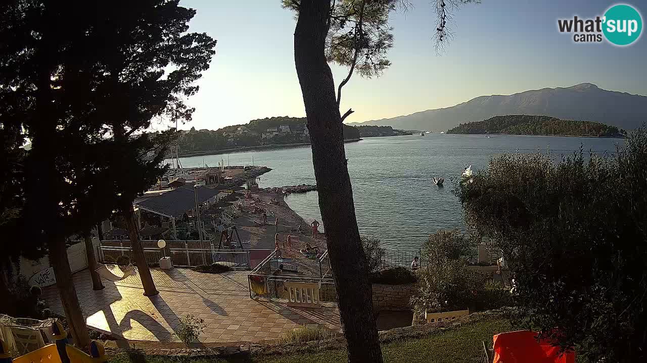 Webcam Lumbarda – Prvi Žal beach – Korčula