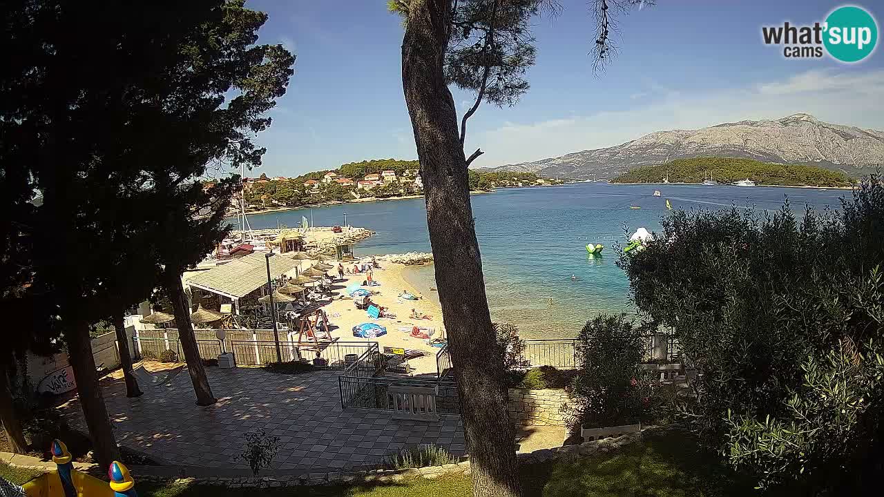 Webcam Lumbarda – Prvi Žal Strand – Korčula