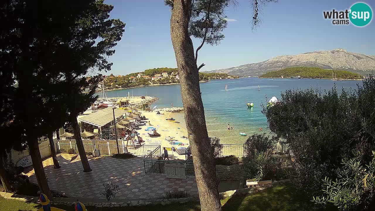 Webcam Lumbarda – Prvi Žal Strand – Korčula