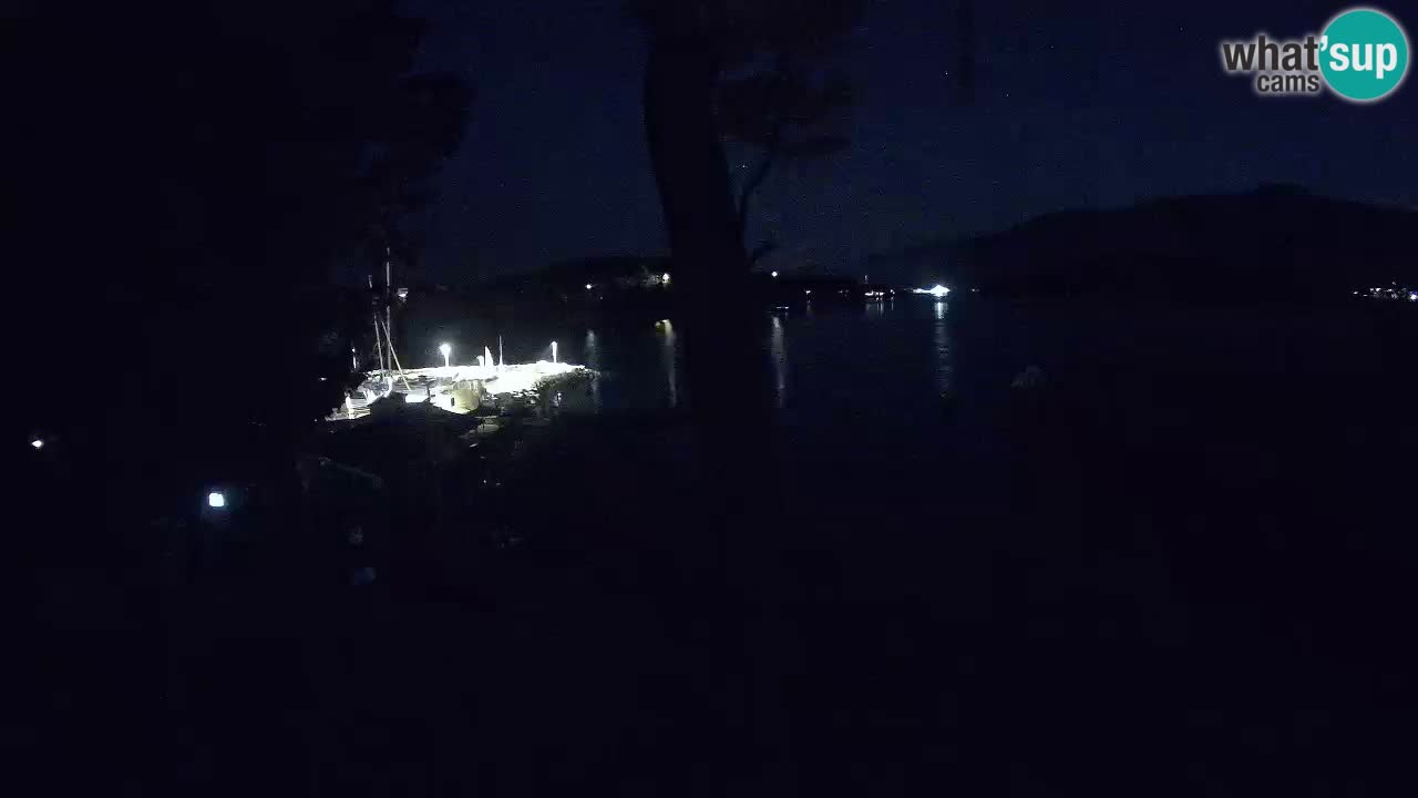 Spletna kamera Lumbarda – Plaža Prvi Žal – Korčula
