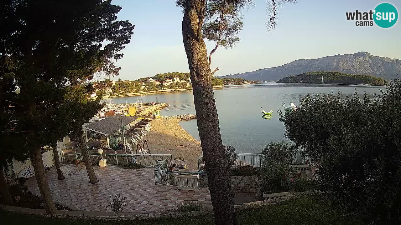 Webcam Lumbarda – Prvi Žal Strand – Korčula
