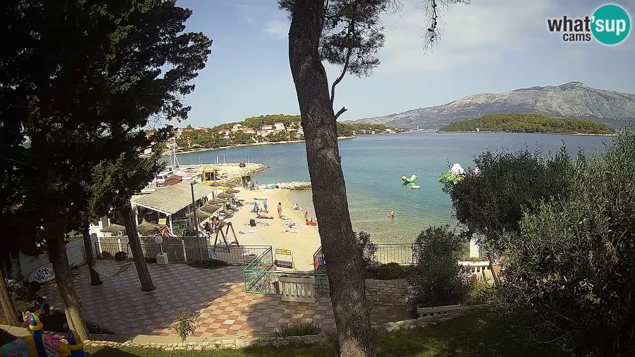 Webcam Lumbarda – Prvi Žal Strand – Korčula