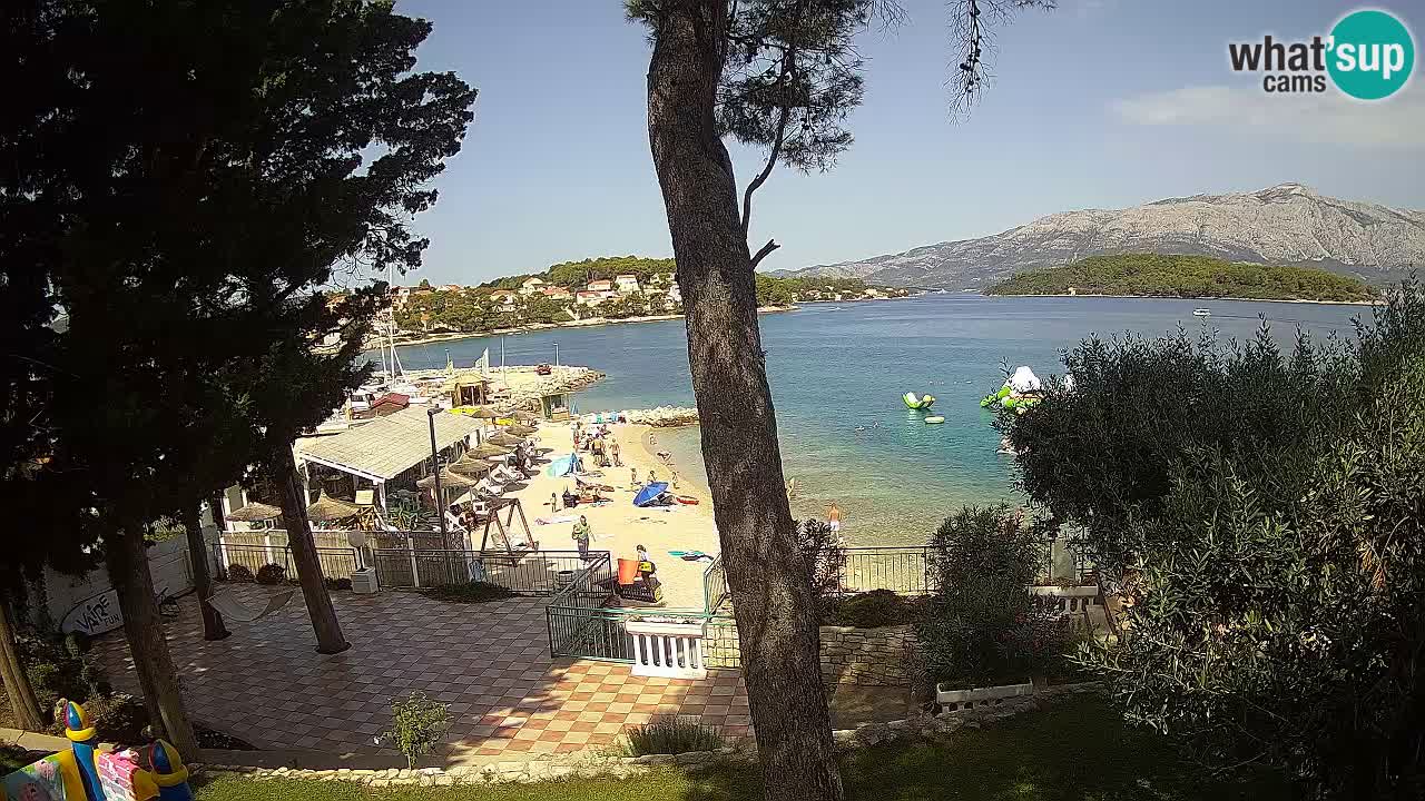 Webcam Lumbarda – Prvi Žal Strand – Korčula